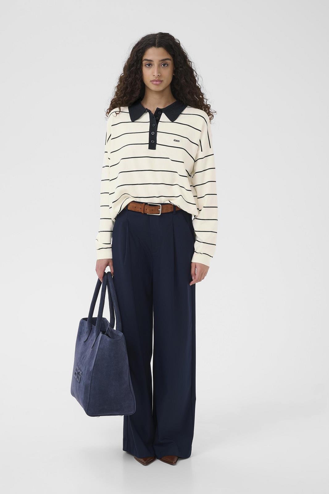 Knit Pullover Knitted Multi color