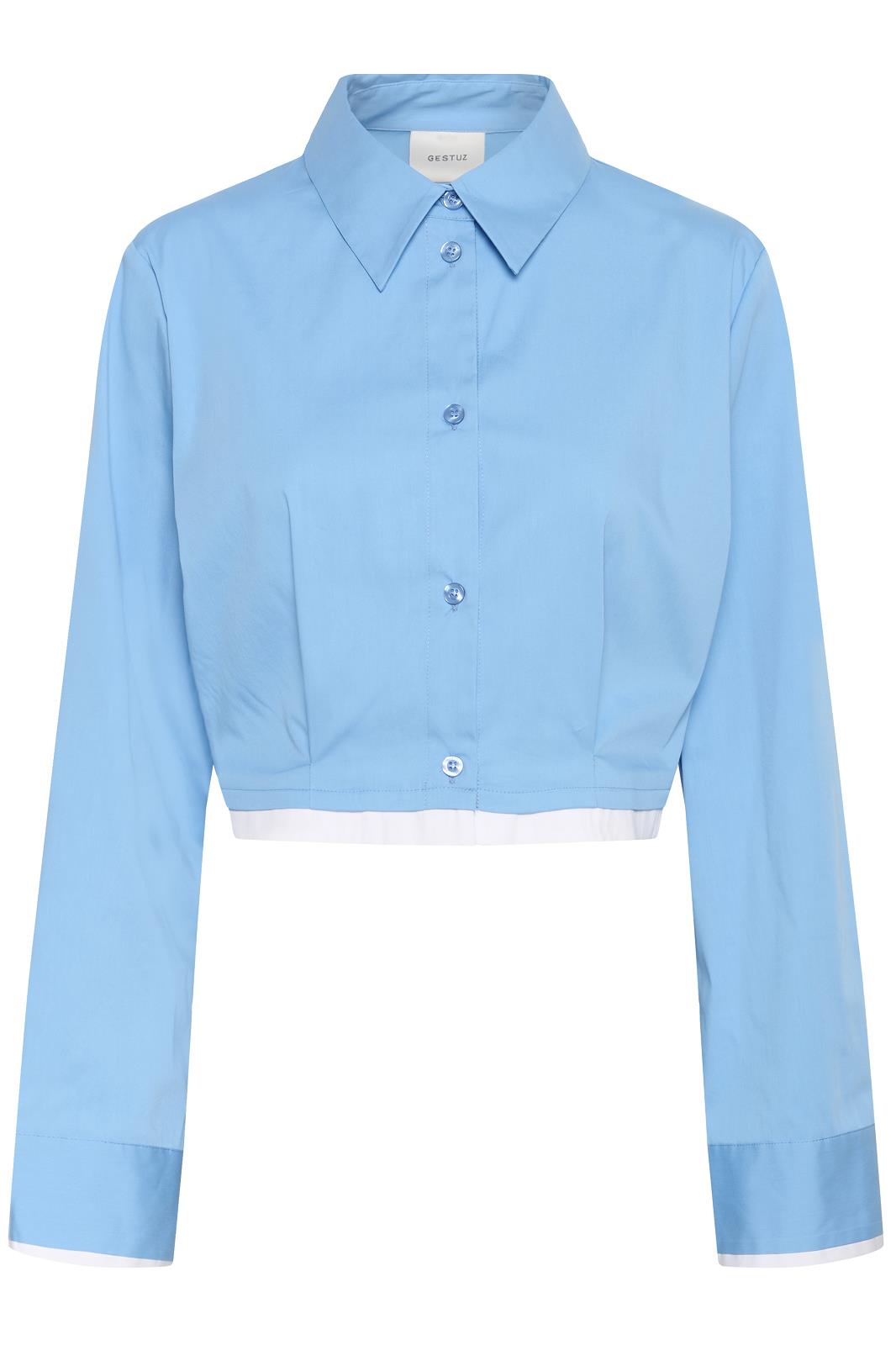 Woven Shirt l/s Woven Blue