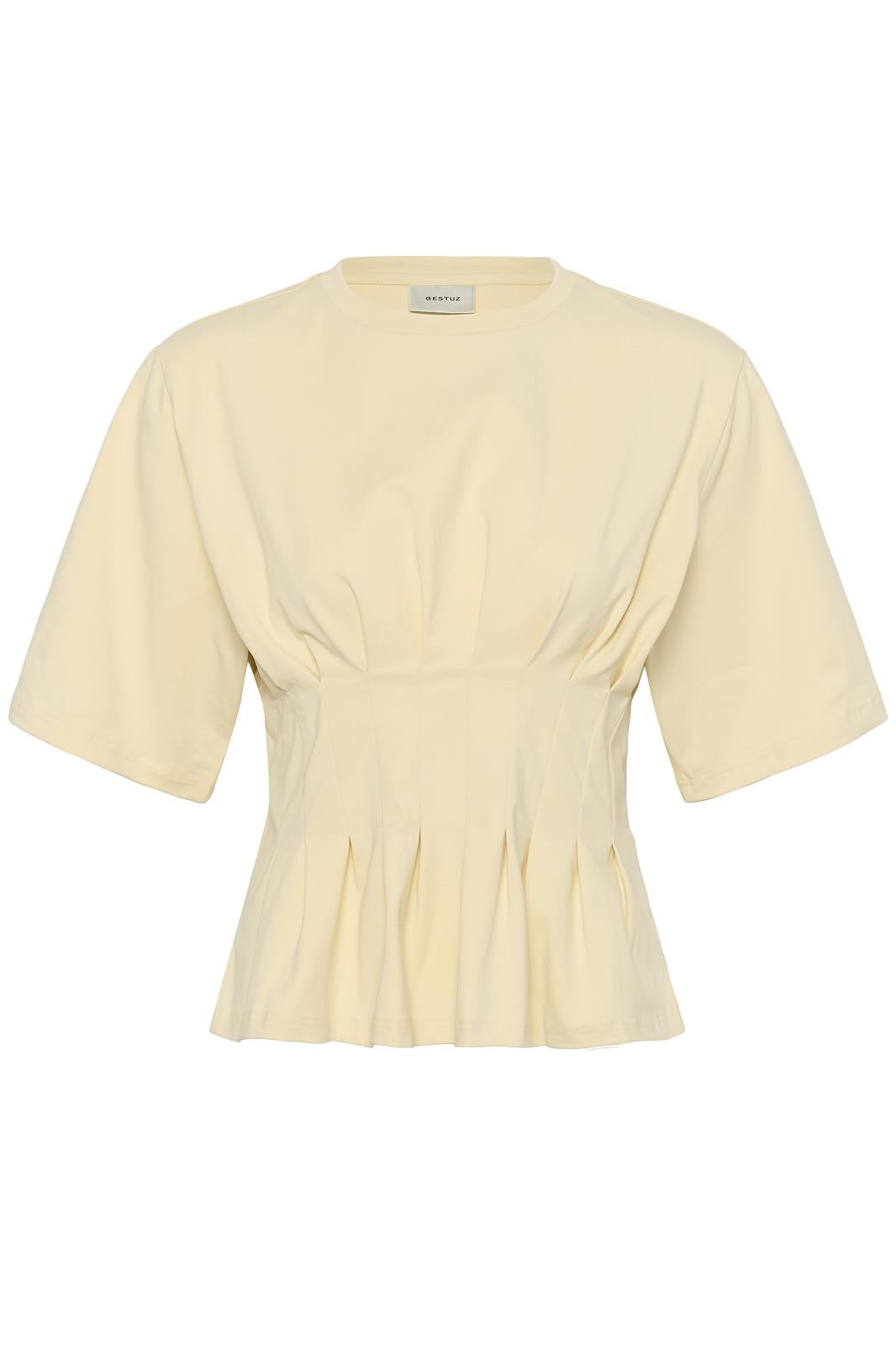 T-shirt s/s Knitted White