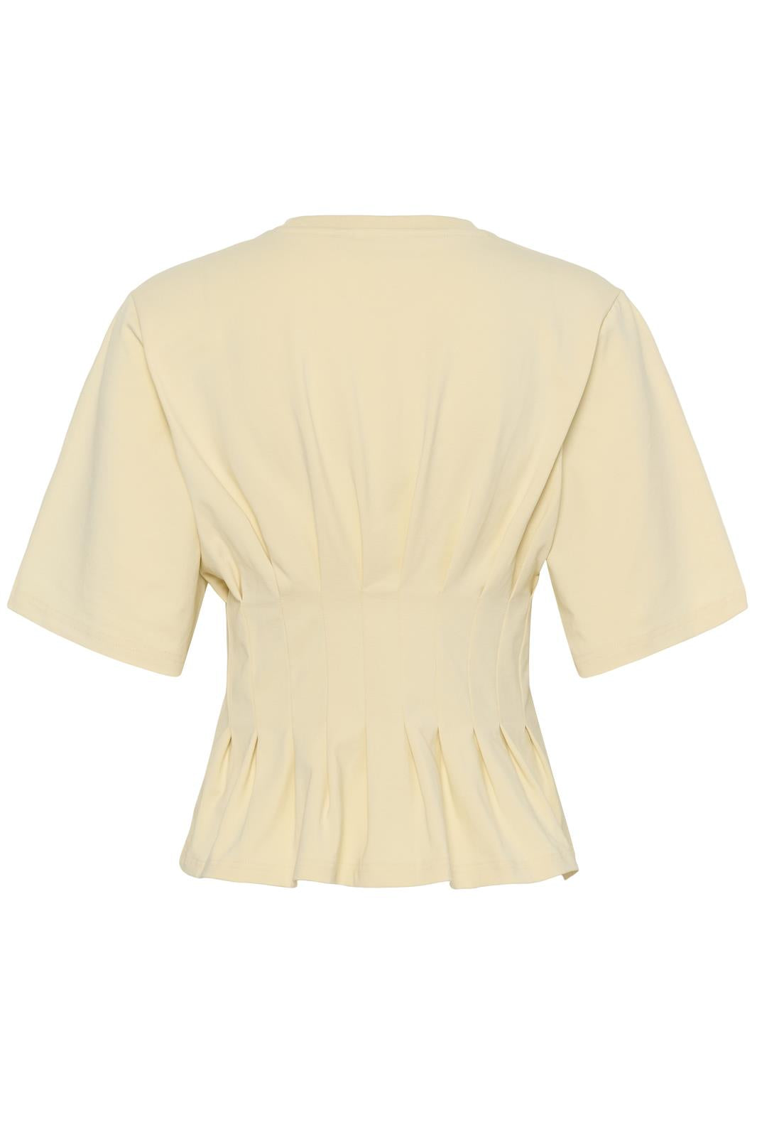 T-shirt s/s Knitted White