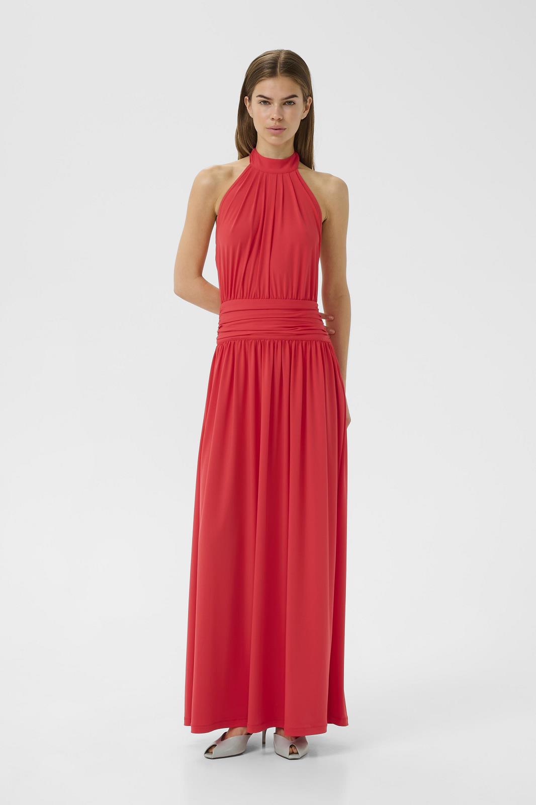 Dress-jersey Knitted Red