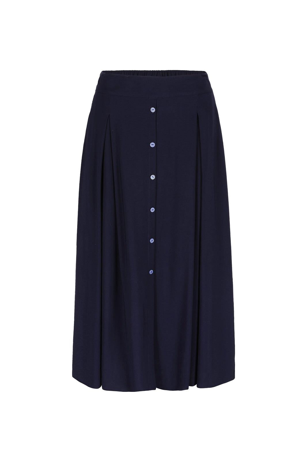 MIDI SKIRT WITH BUTTONS ON THE FRONT  ma
