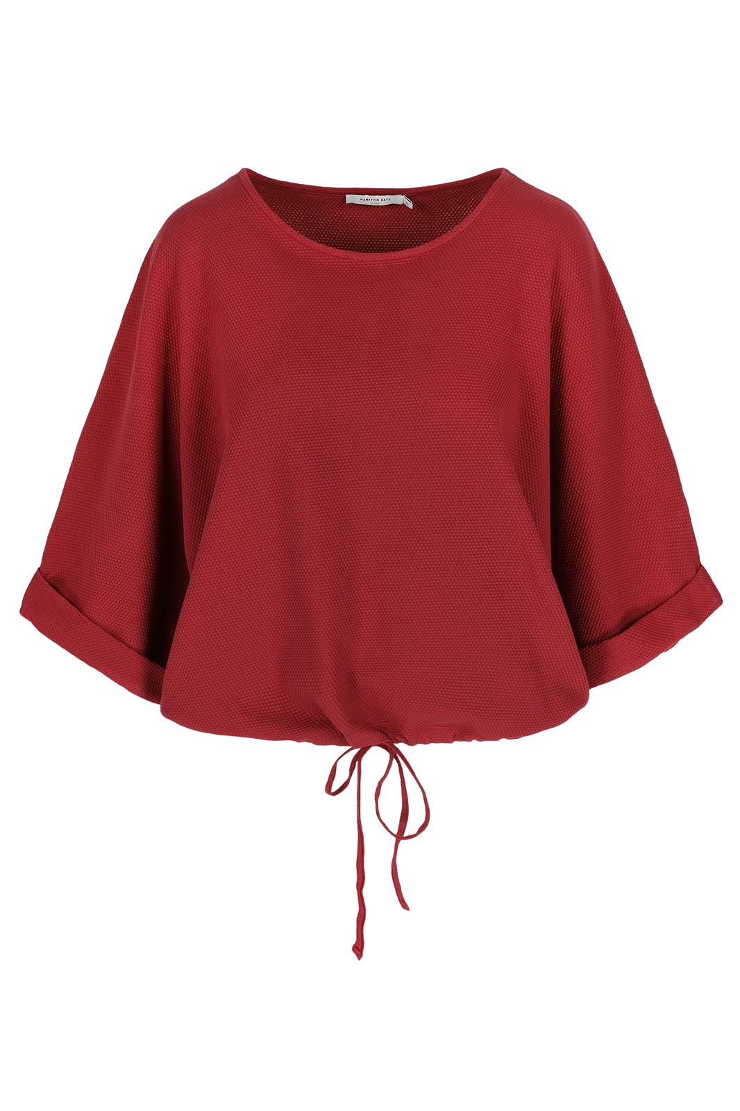 OVERSIZED SHIRT WITH DRAWSTRING  caramel