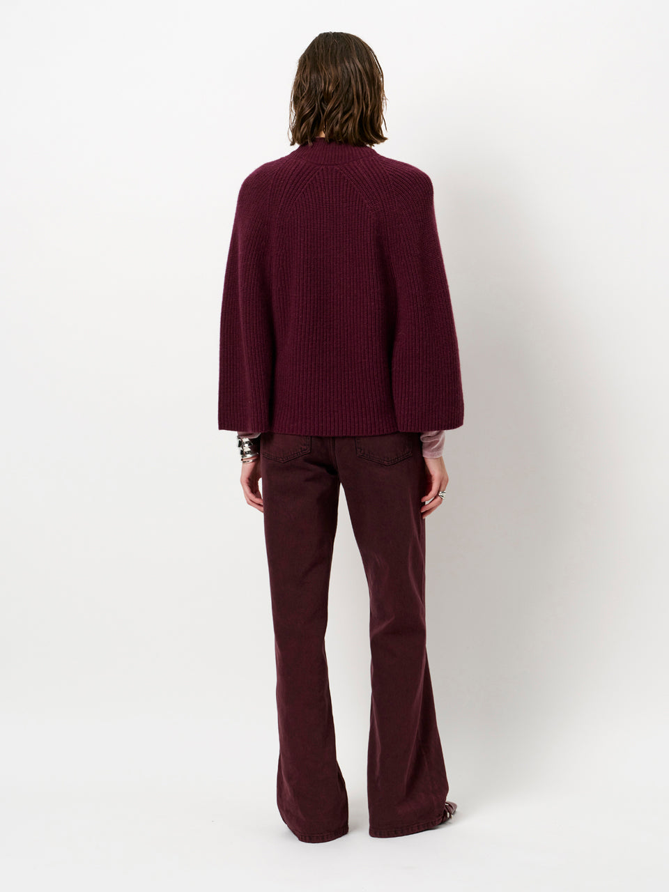 PULL LS-OTHER-UNI-AUBERGINE