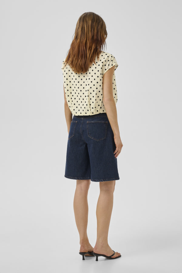 Blouse sleeveles Yellow