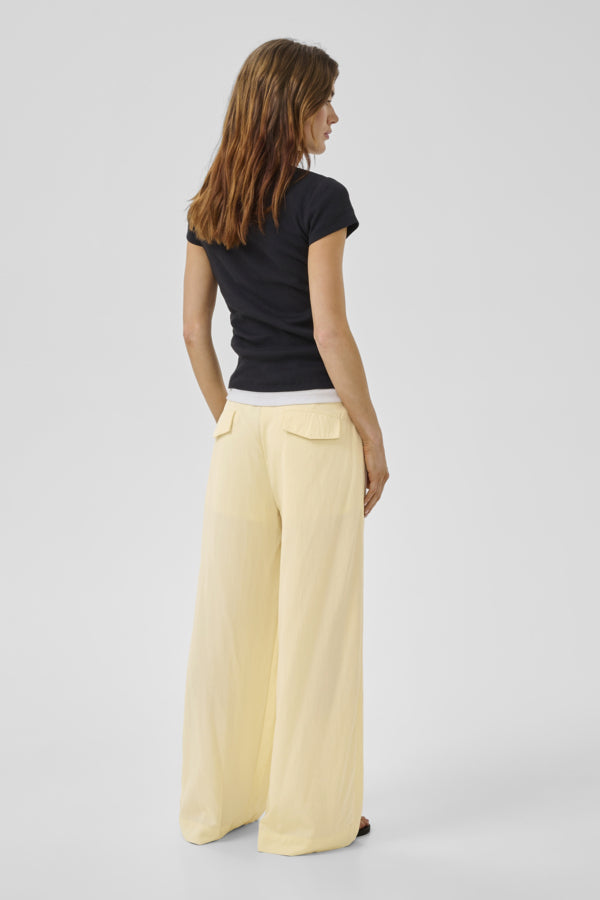 Pants Casual Yellow