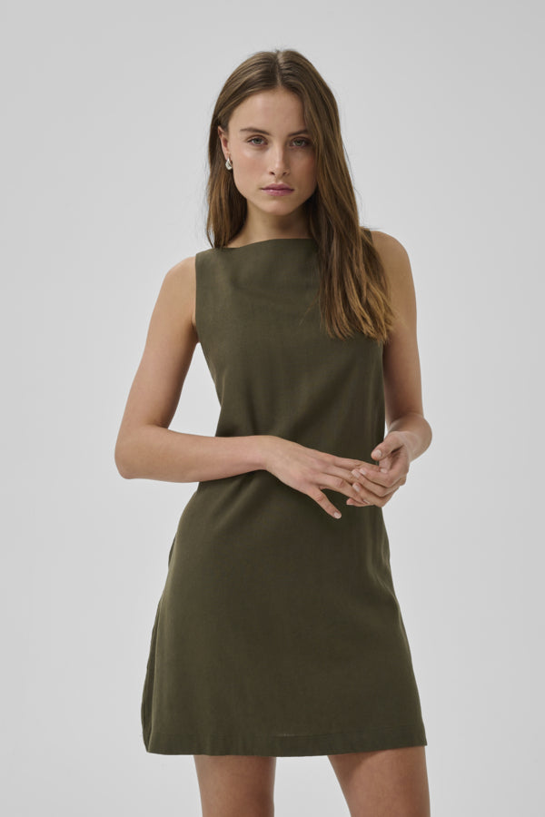 Dress-light woven Green