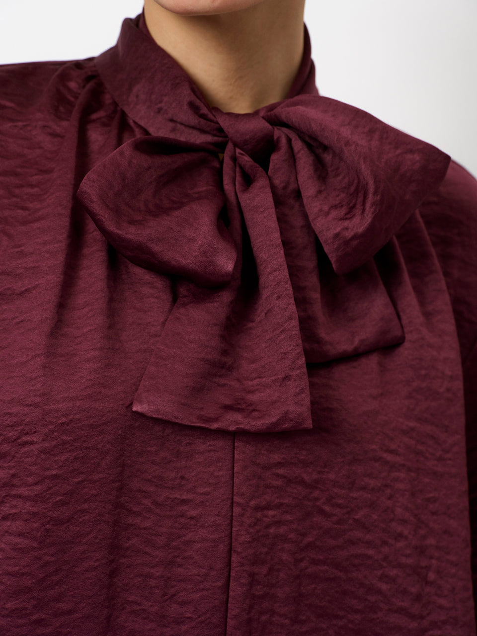 DRESS LS-*-UNI-AUBERGINE