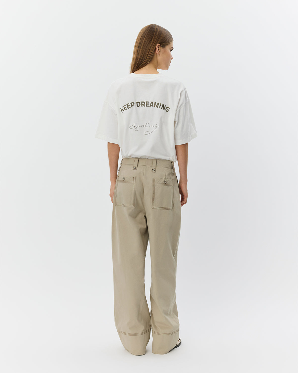 T-shirt uni wit