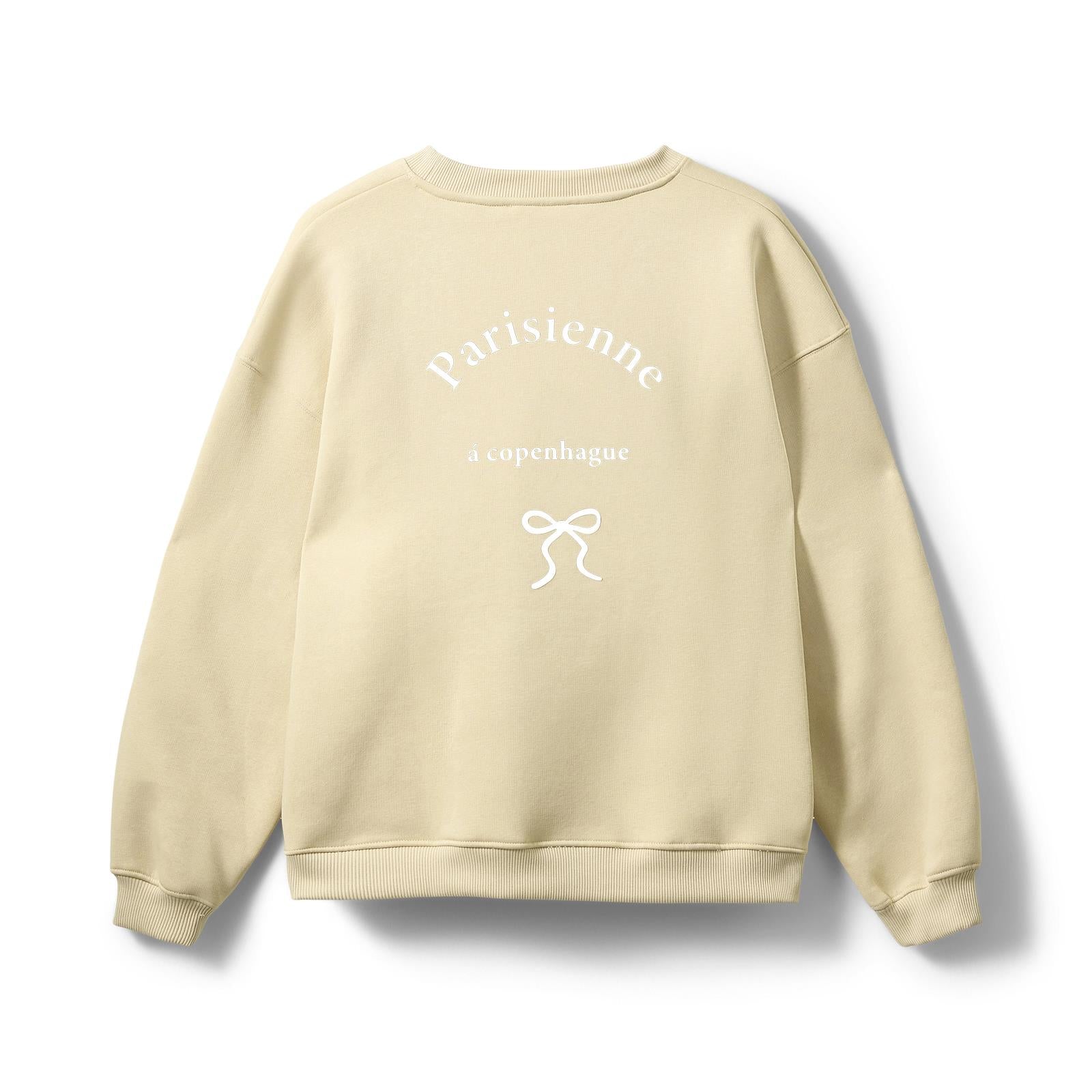 Sweatshirt uni lichtgeel