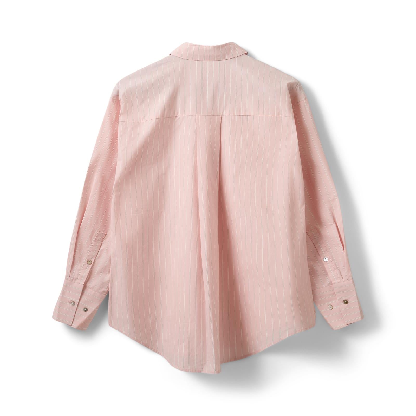 Blouse lm roze streep