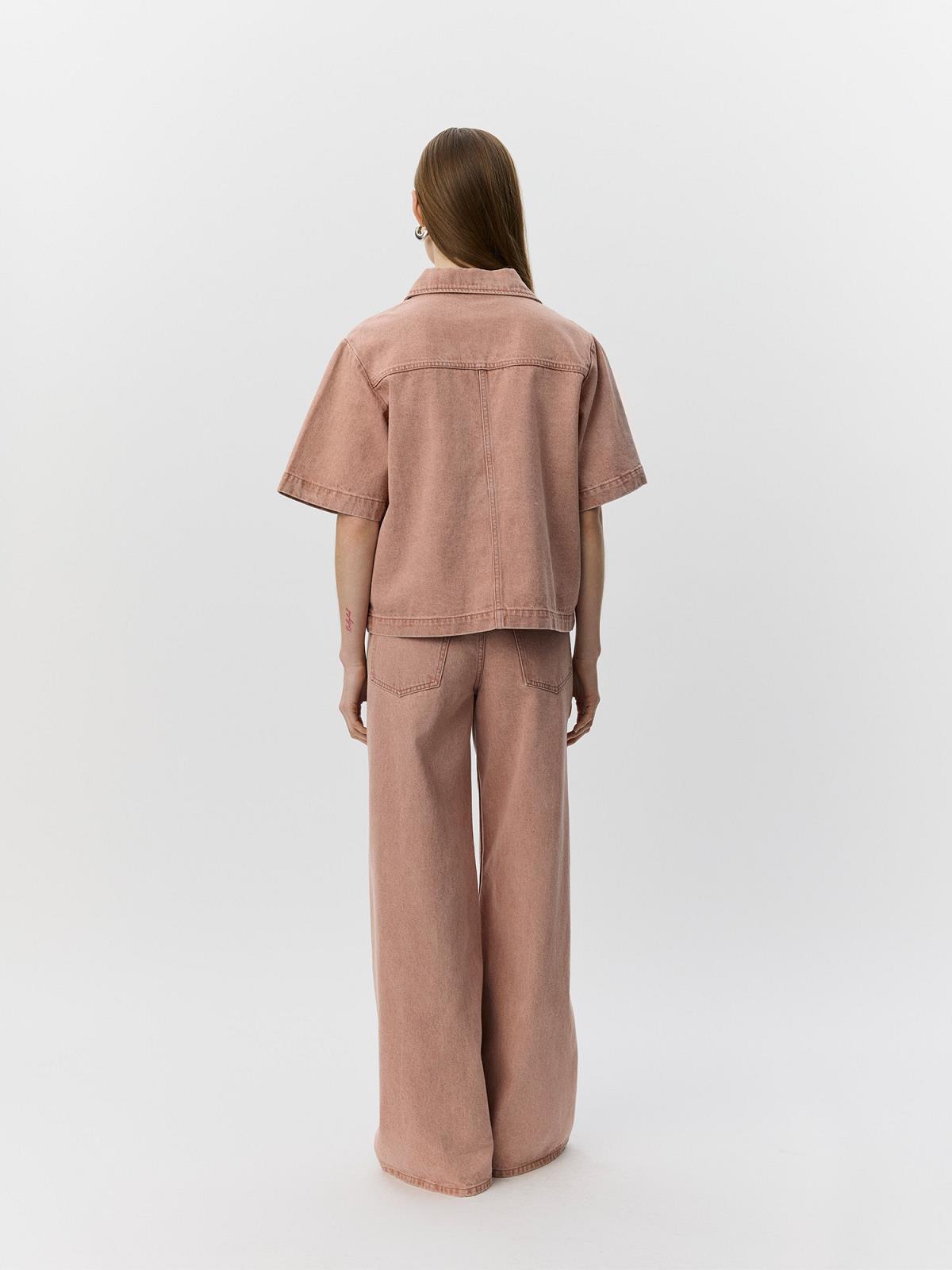 BLOES/VEST KM UNI ROZE