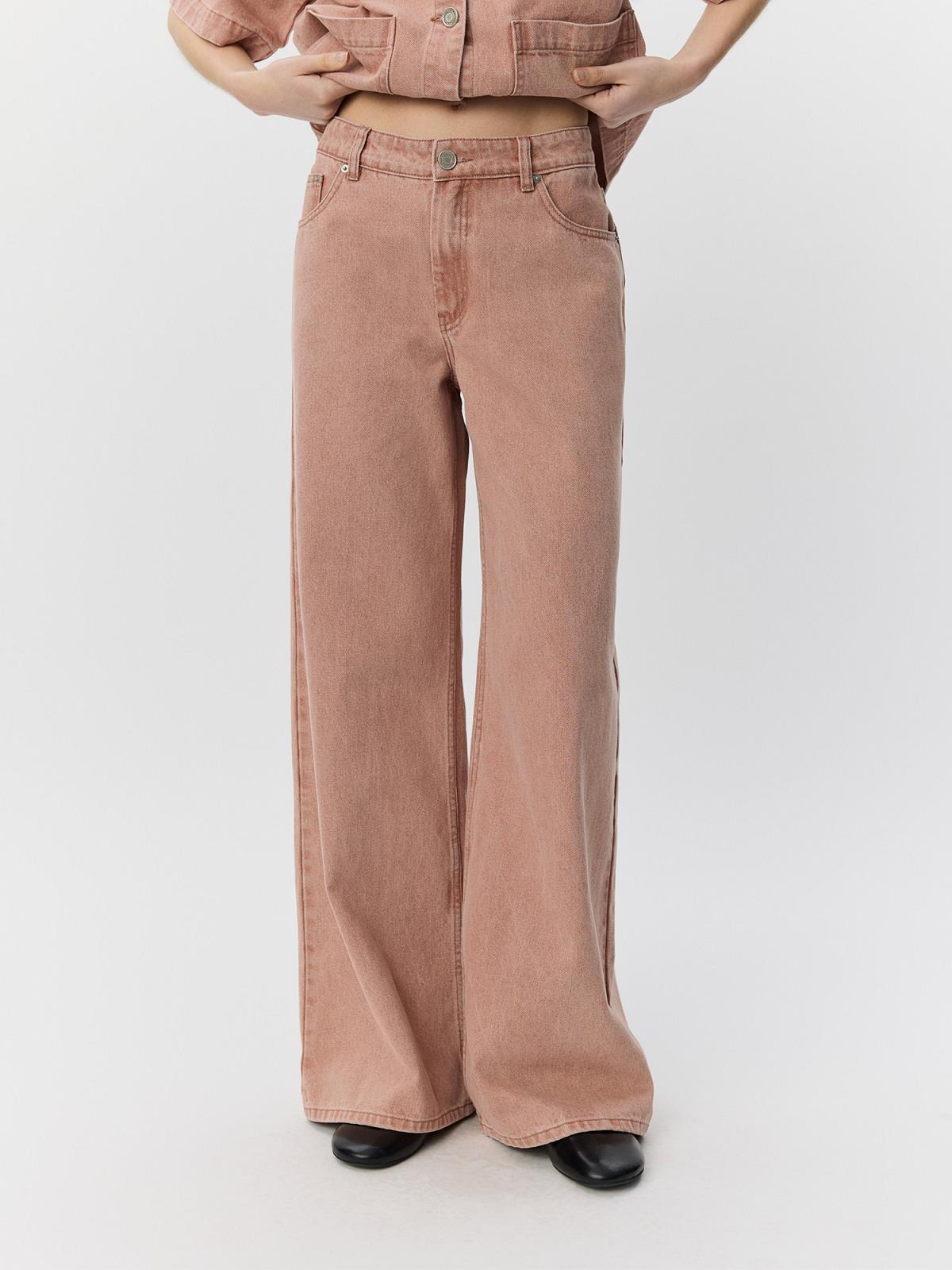 BROEK DENIM ROZE