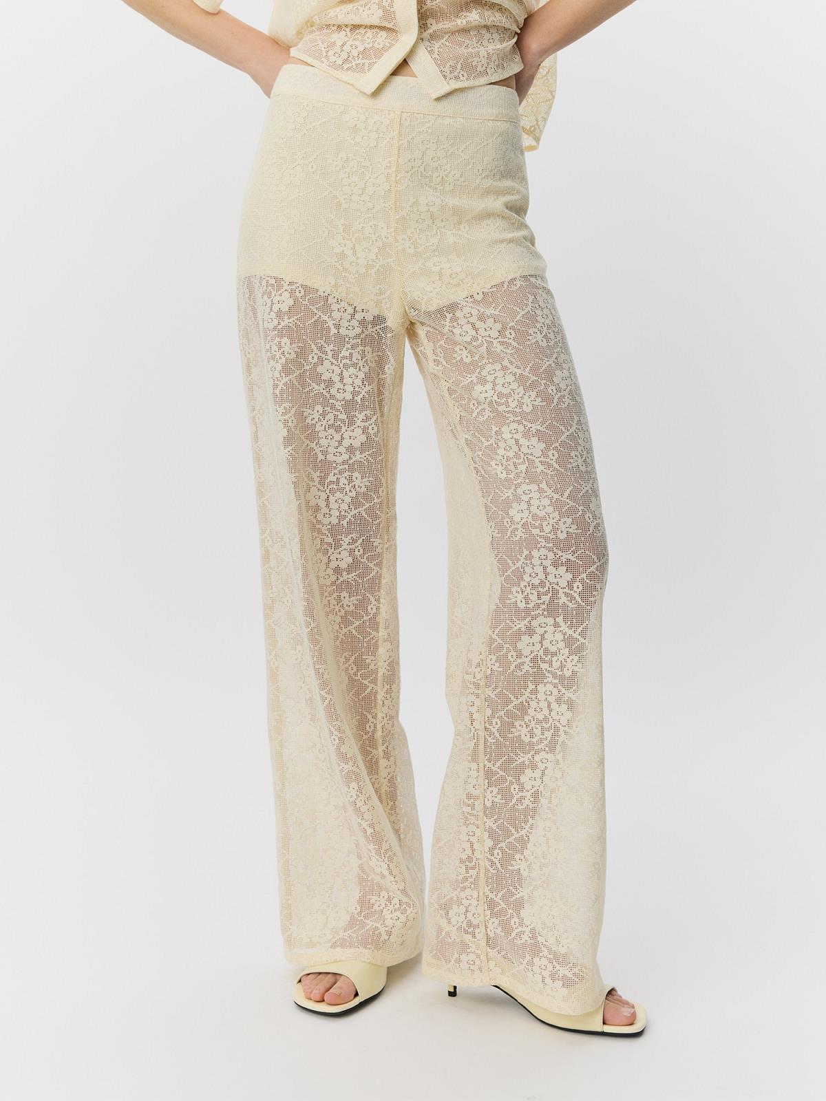 BROEK KANT L BEIGE