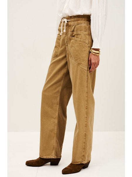 BROEK UNI CAMEL