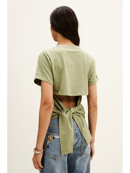T-SHIRT KM UNI GROEN
