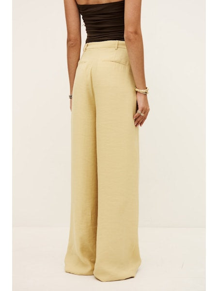 BROEK UNI GEEL