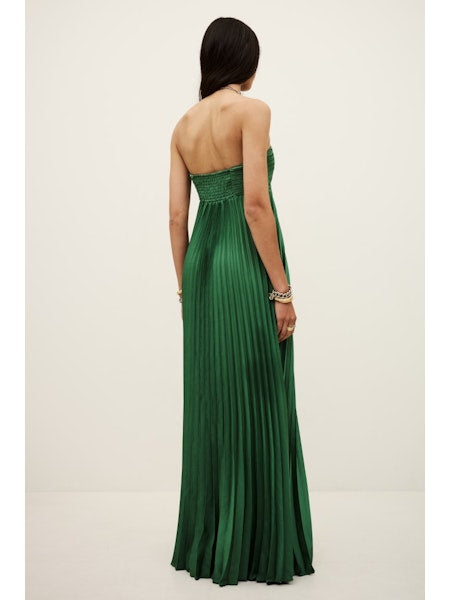 JURK BUSTIER LANG GROEN