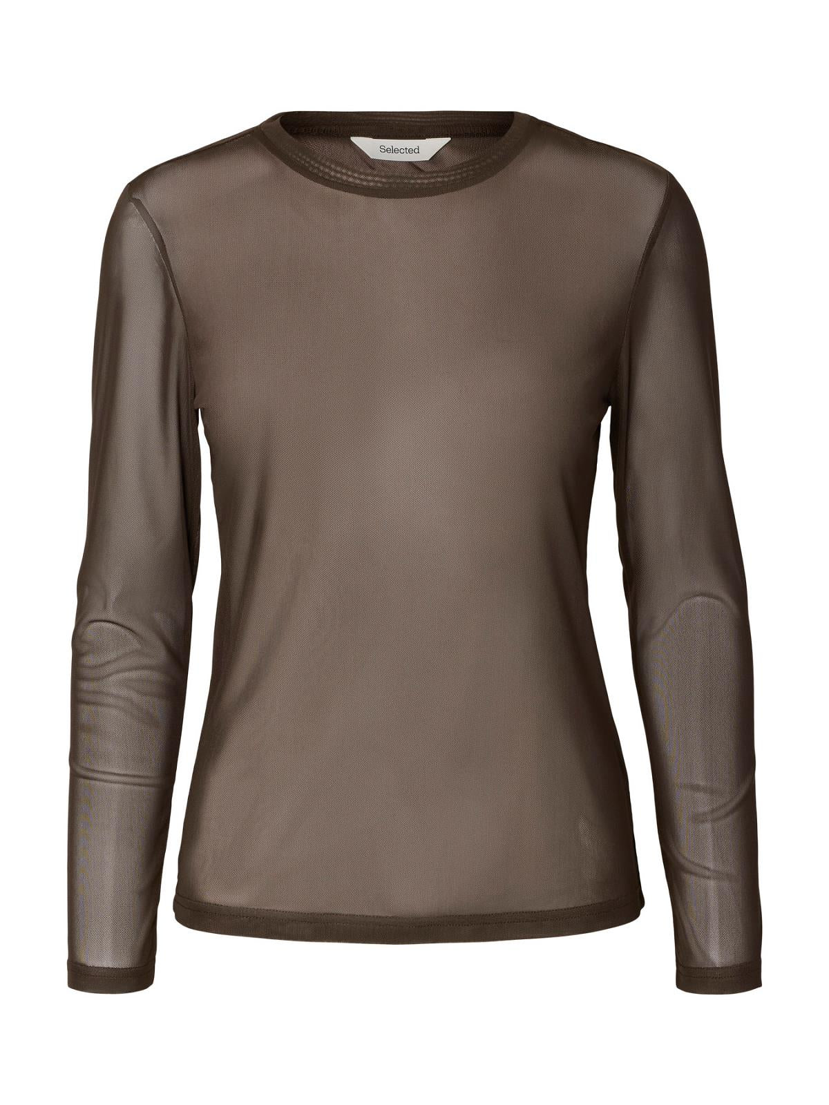 Top Regular Fit Brown