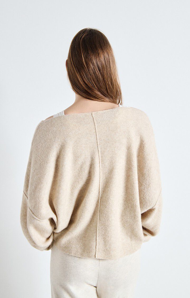 PULL LM BH UNI BEIGE