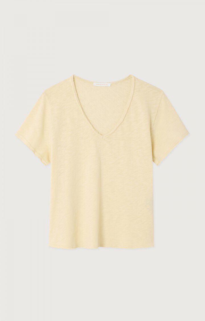 T-SHIRT KM VH UNI L GEEL