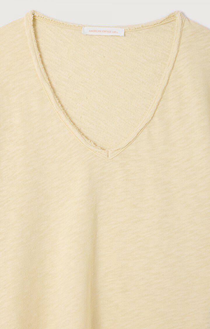 T-SHIRT KM VH UNI L GEEL