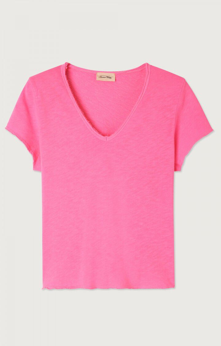 T-SHIRT KM VH UNI ROZE