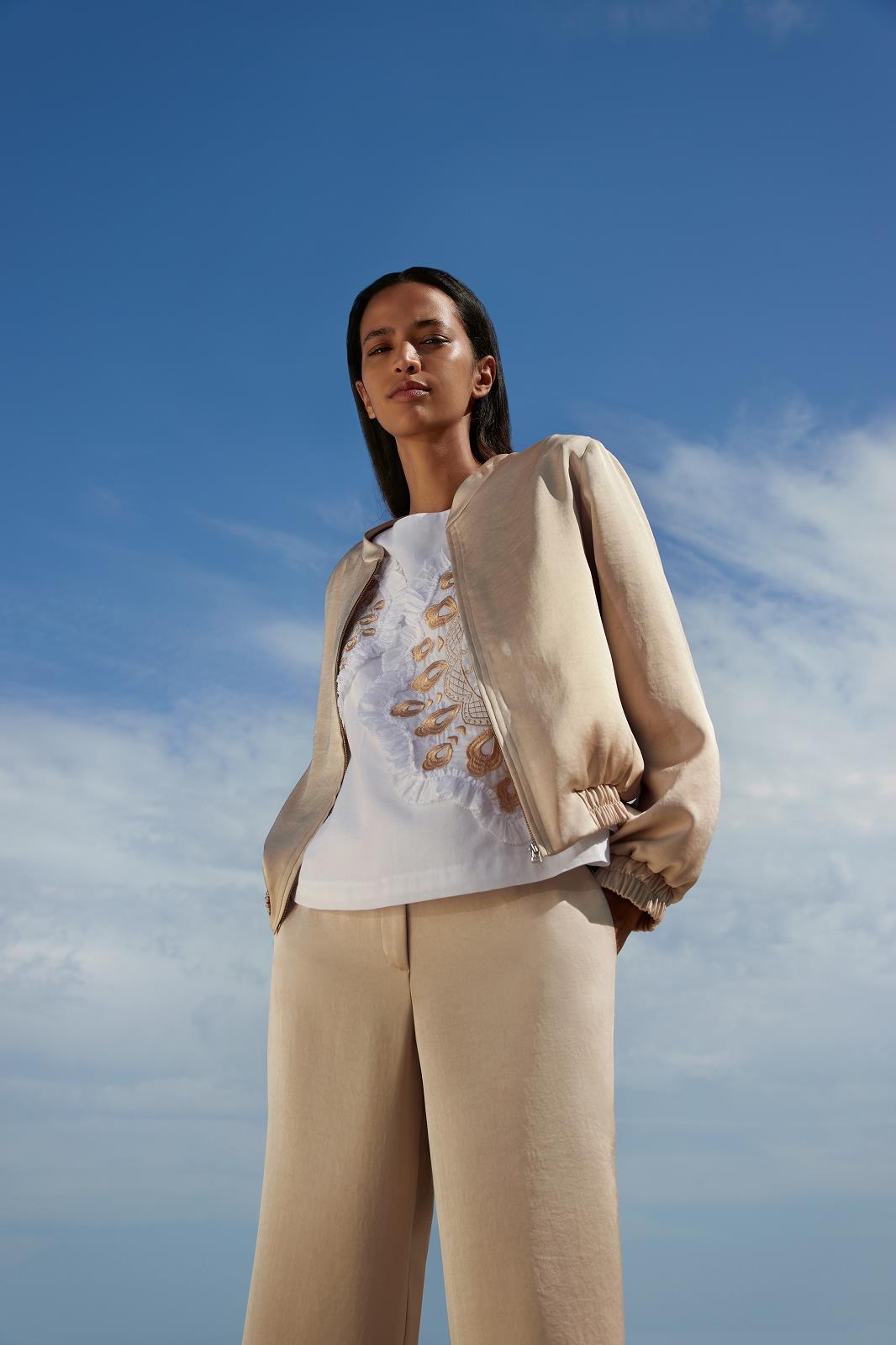 TOP ZM UNI WIT + APPLI