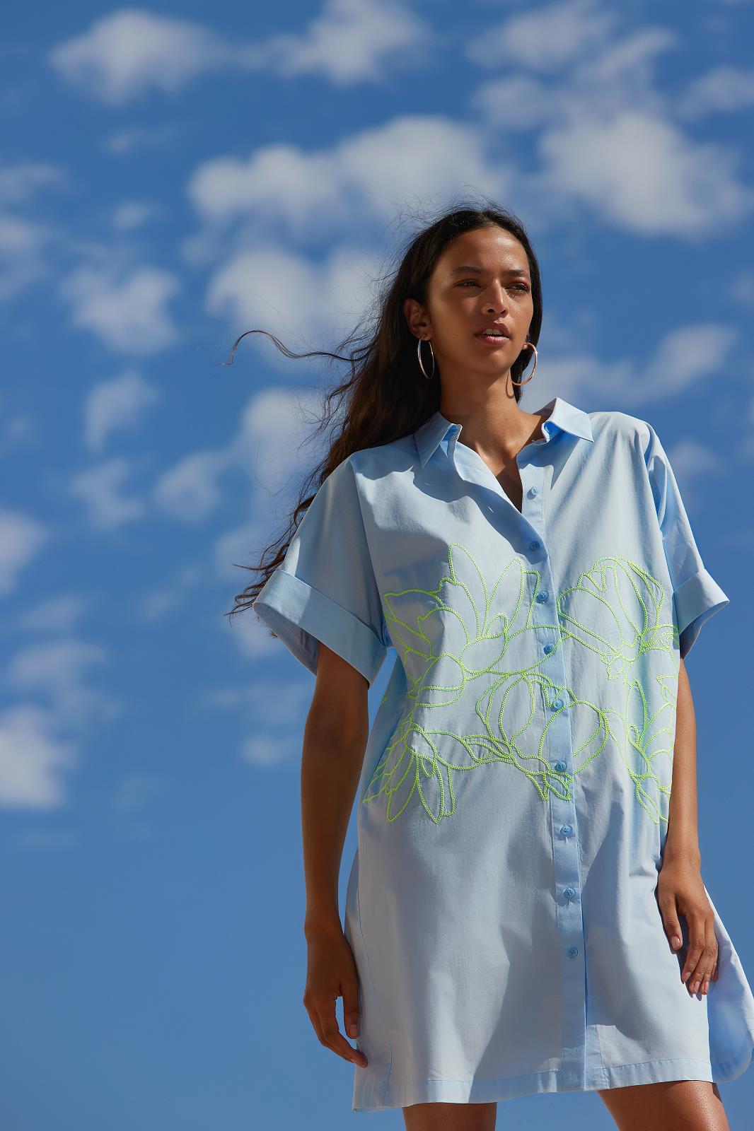 HEMDJURK BLAUW UNI+APPLI