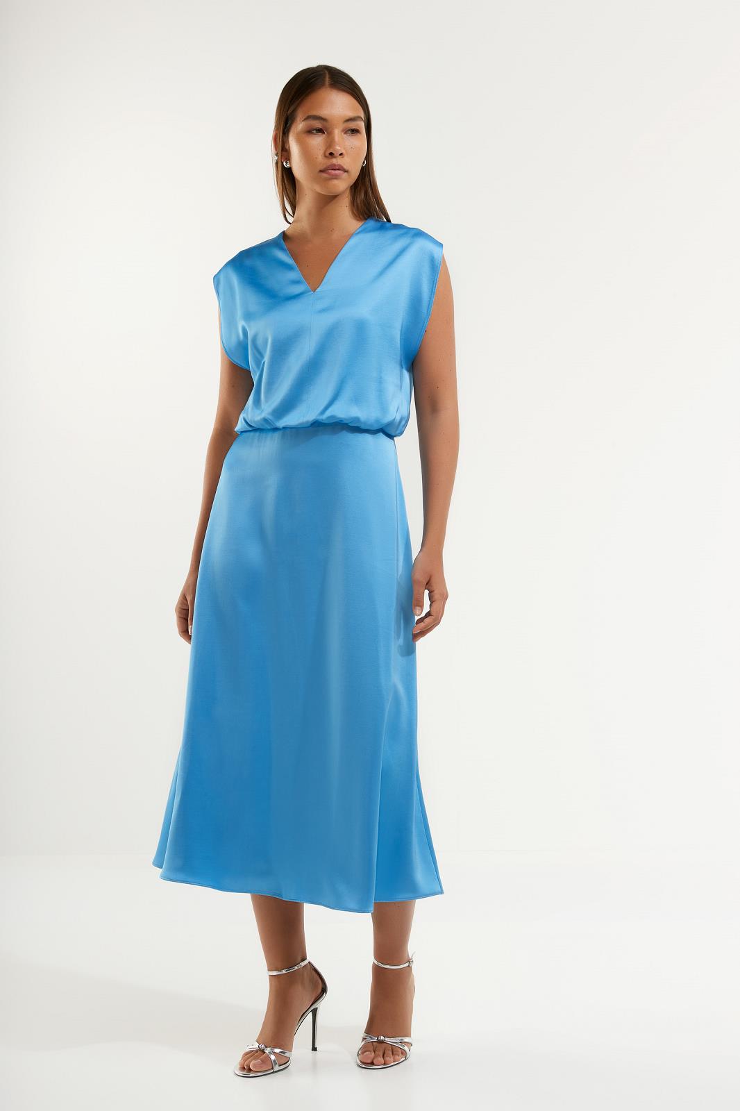 KLEED LANG UNI BLAUW