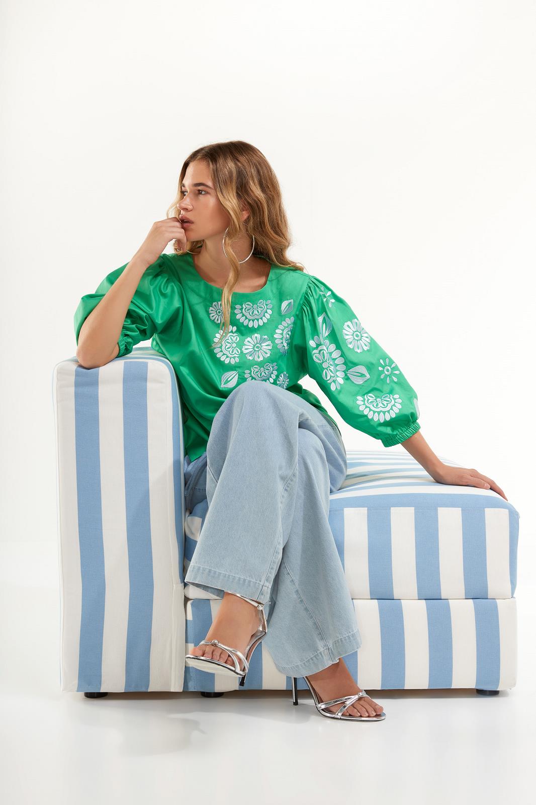 BLOES UNI+APPLI GROEN