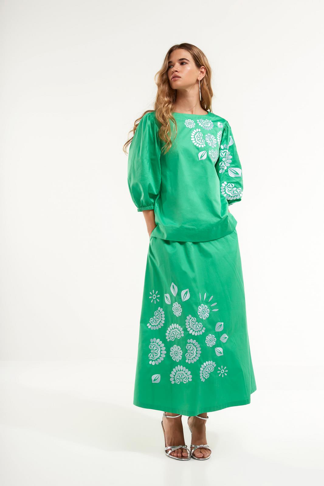 BLOES UNI+APPLI GROEN