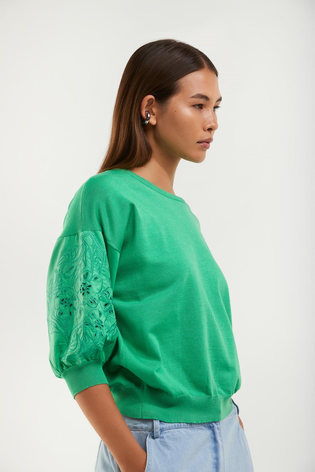 PULL UNI GROEN