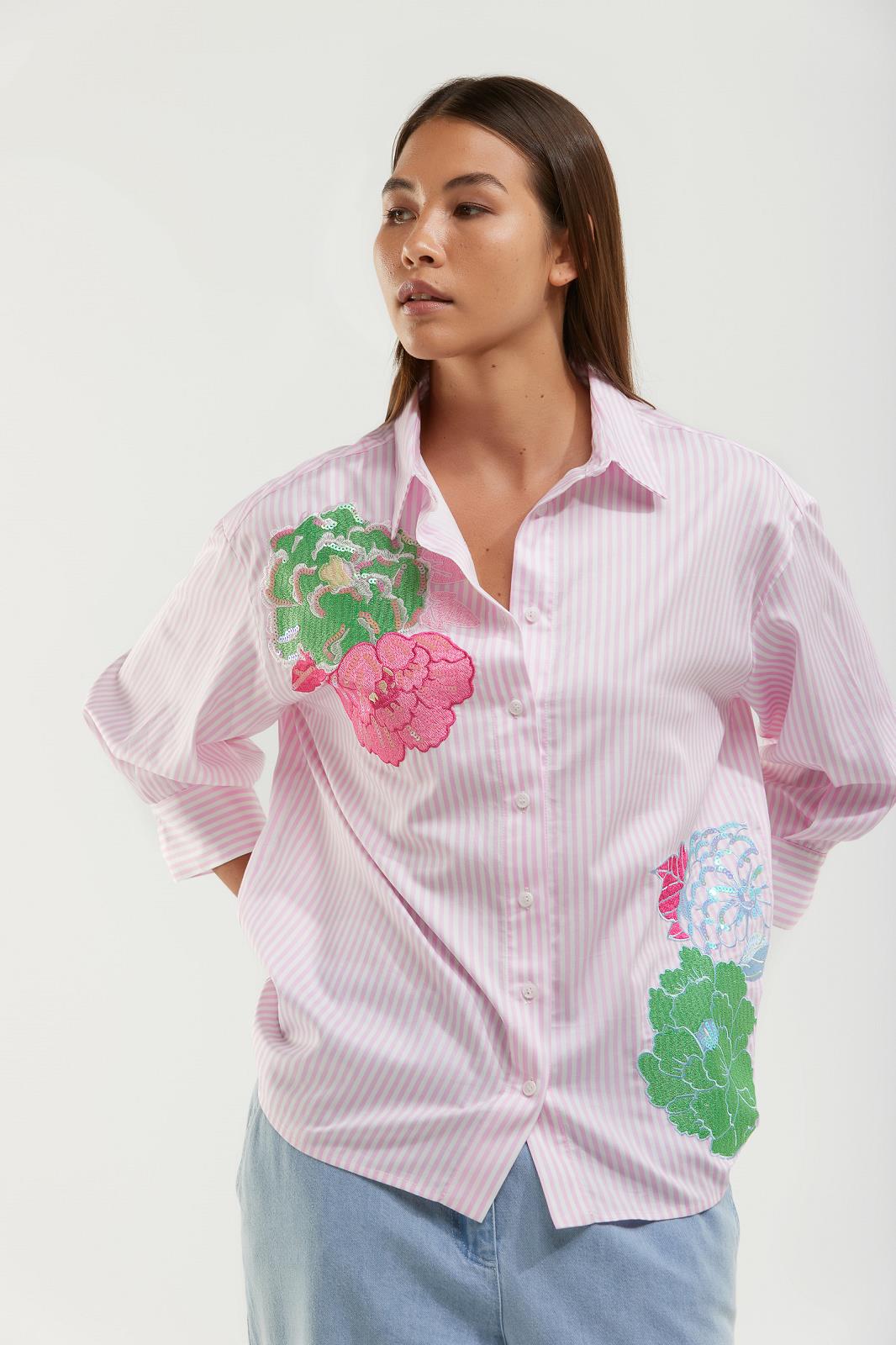 BLOES STREEP ROZE + APPLI