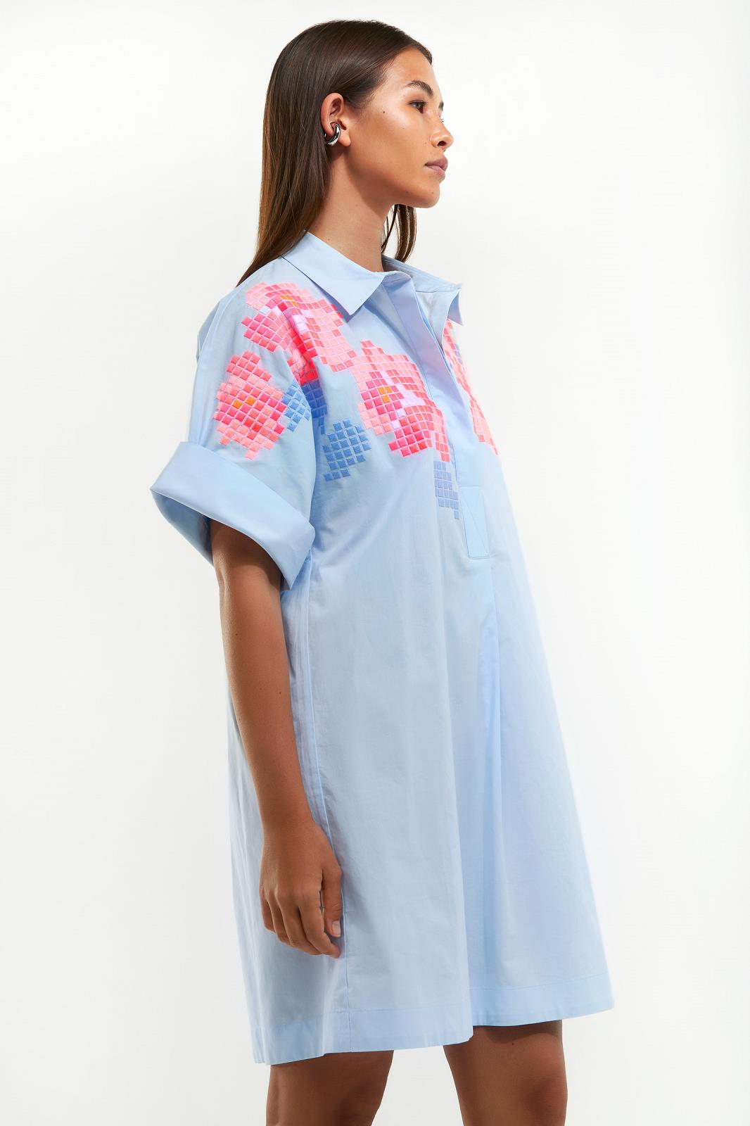 KLEED KM UNI BLAUW + APPLI