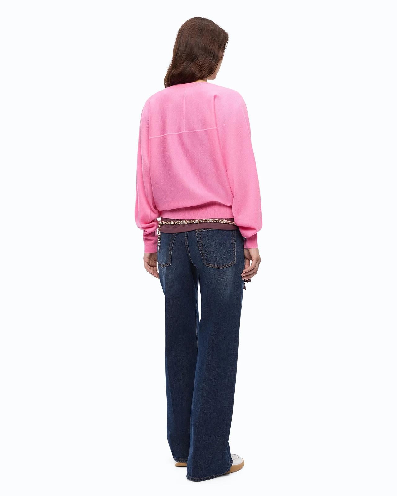 PULL LM UNI ROZE