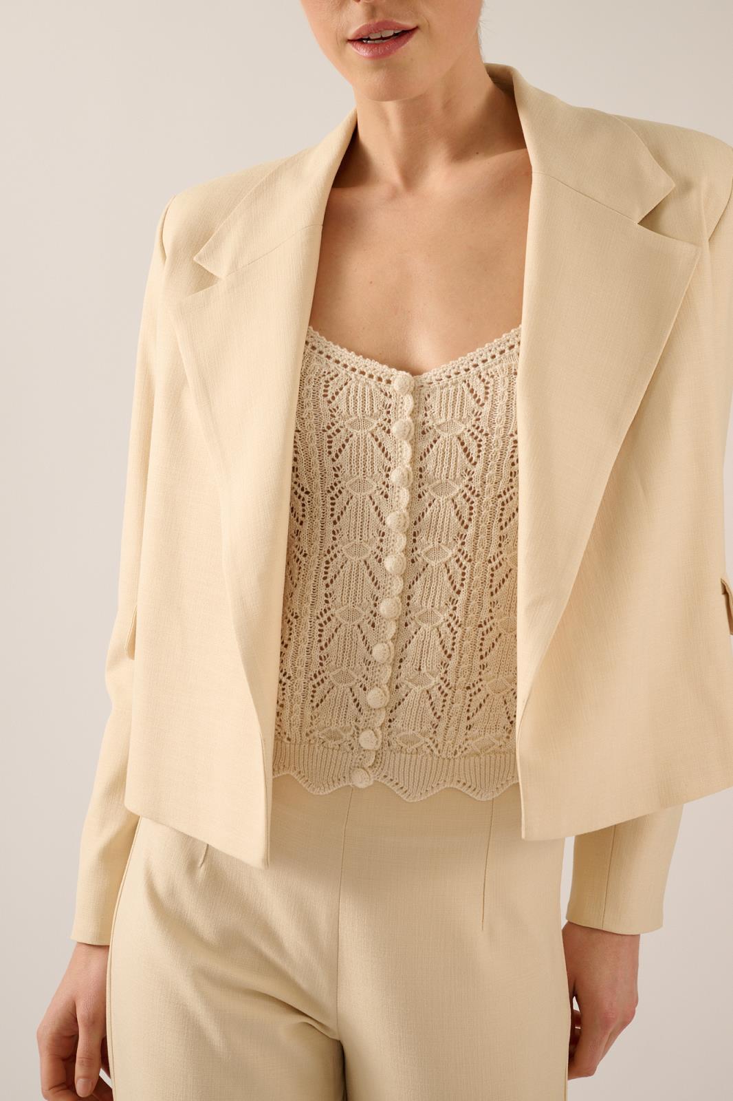 BLAIZER UNI BEIGE