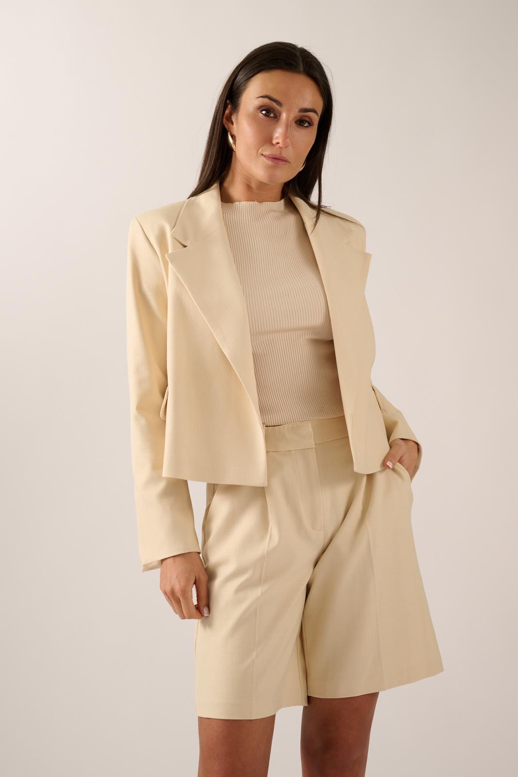 SHORT UNI BEIGE