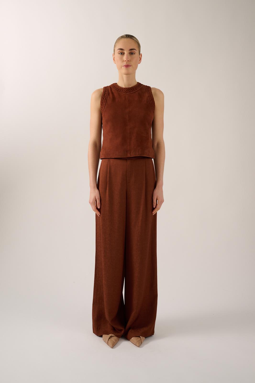 BROEK UNI BRUIN