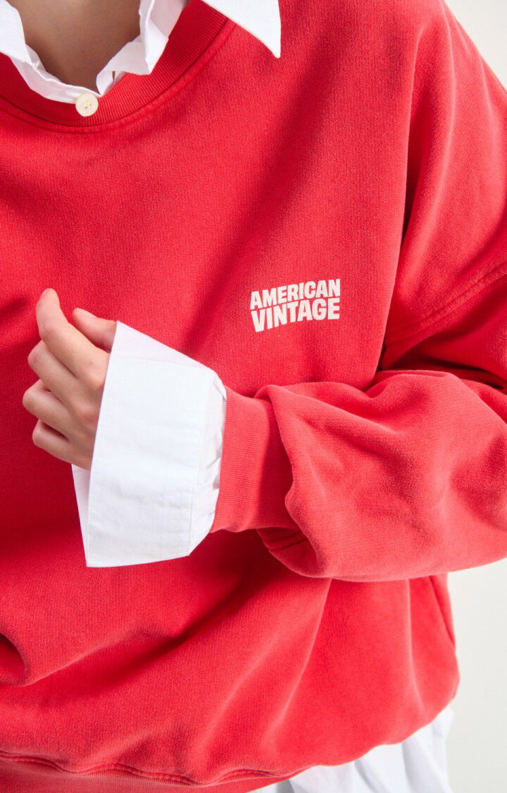 SWEATER LS-*-UNI-RED