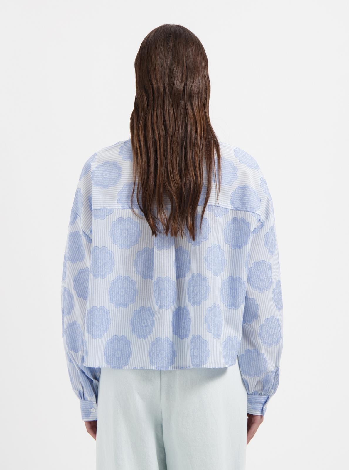 BLOES LM PRINT BLAUW