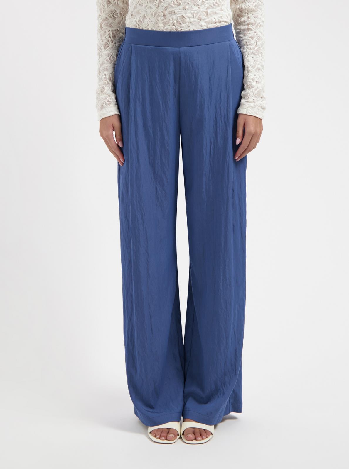 BROEK TENCEL UNI BLAUW