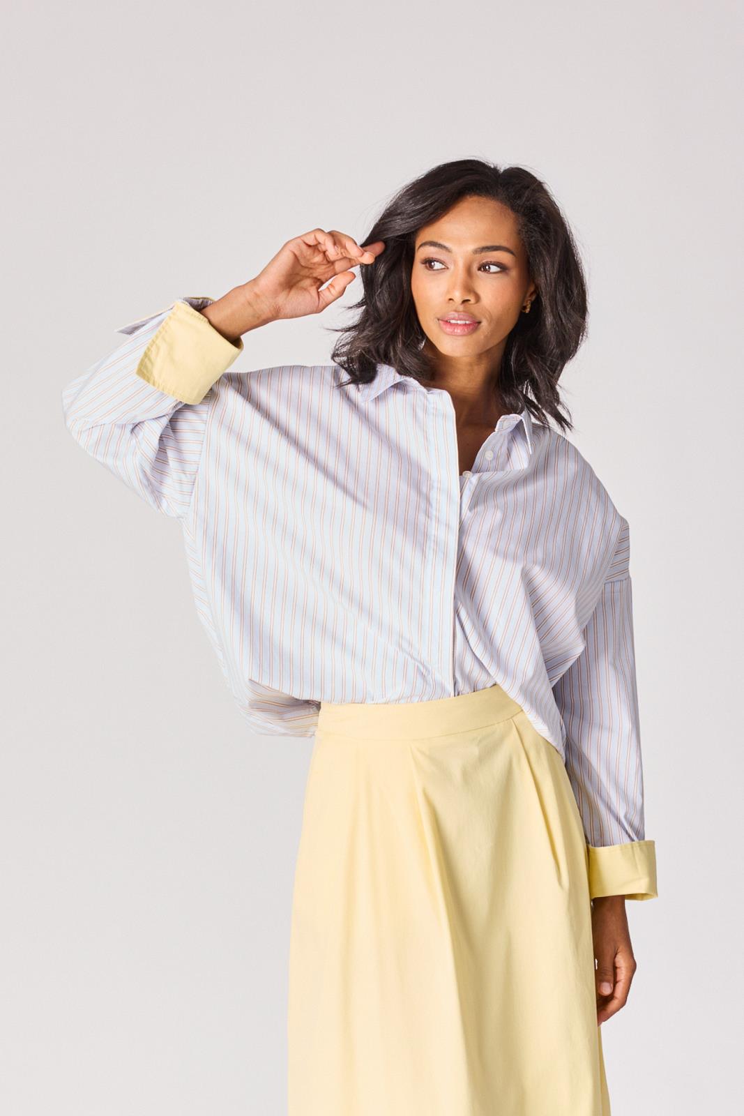 BLOES LM STREEP GEEL