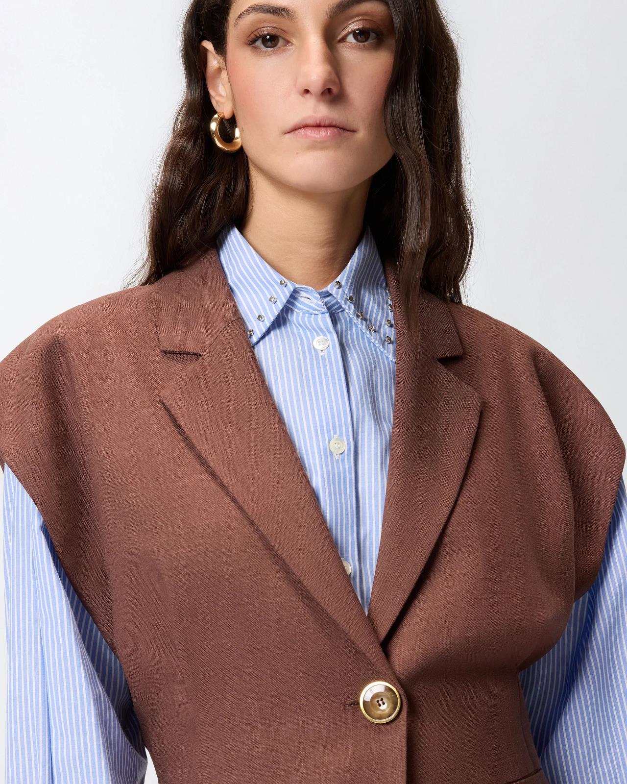 VEST ZM BRUIN