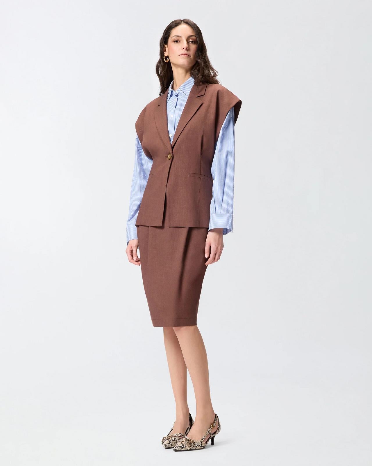 VEST ZM BRUIN