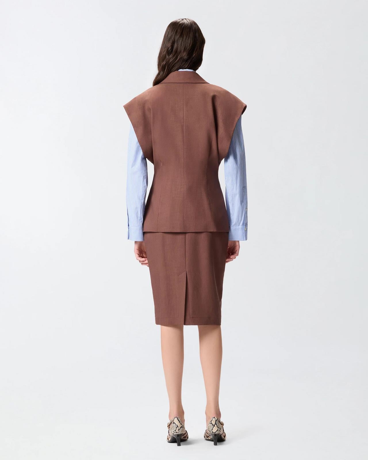 VEST ZM BRUIN