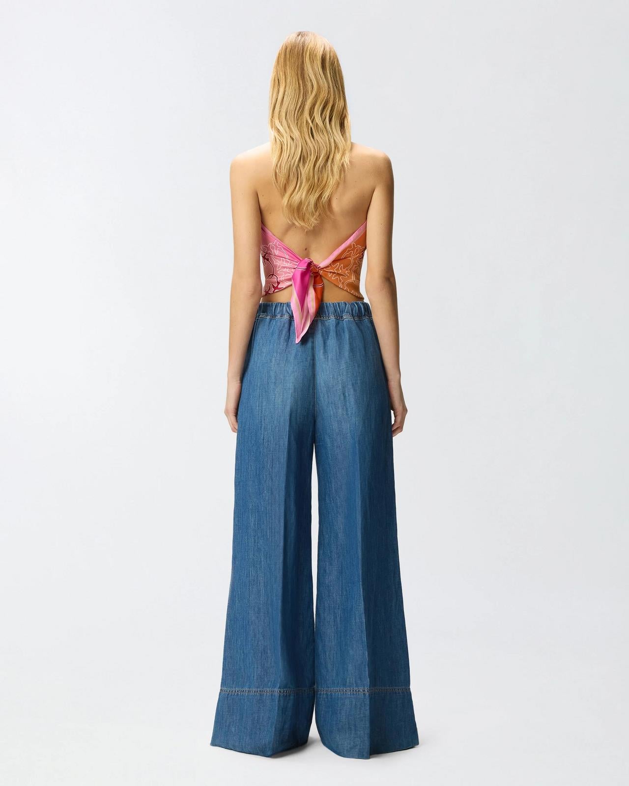 BROEK DENIM BLAUW