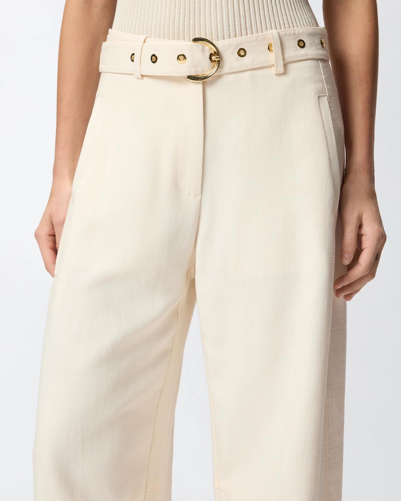BROEK UNI WIT