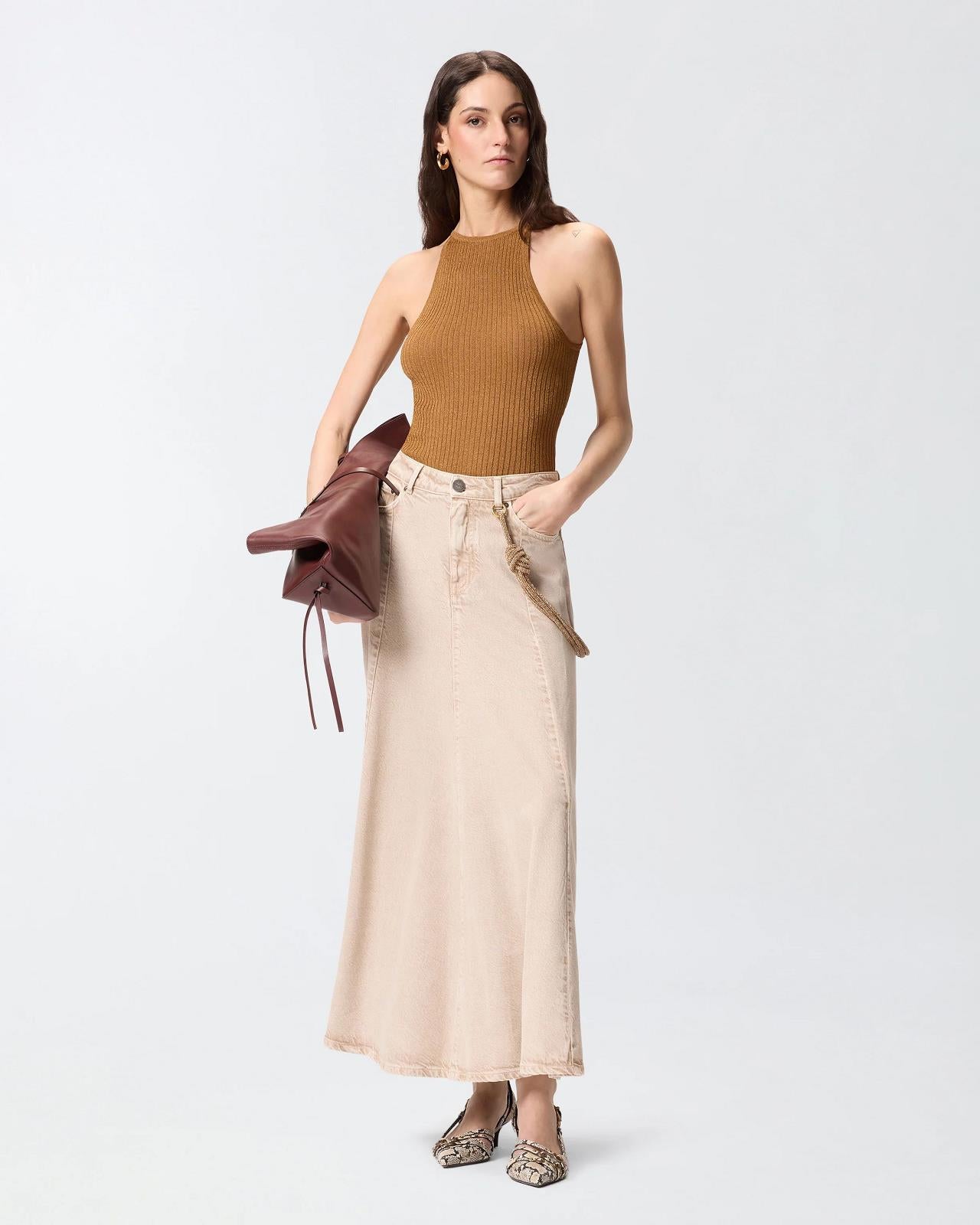 ROK LANG DENIM BEIGE