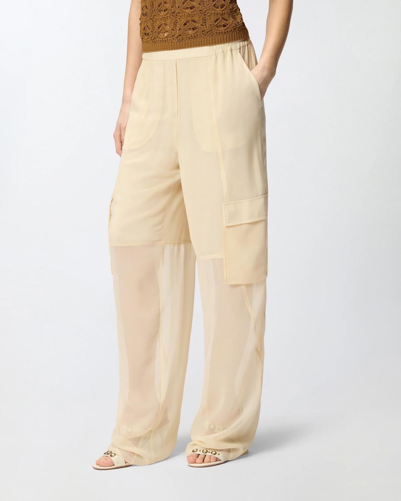 BROEK ZAKKEN BEIGE